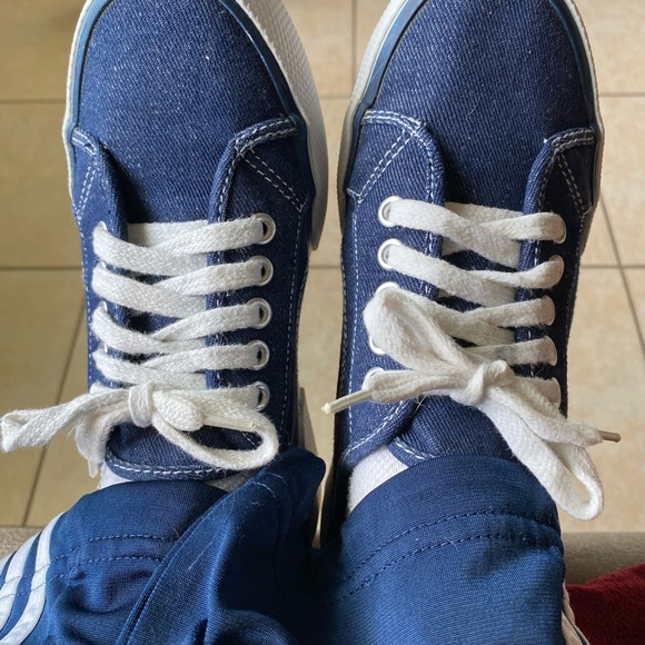 Women's Blue Sneakers - Picture 10 of 11